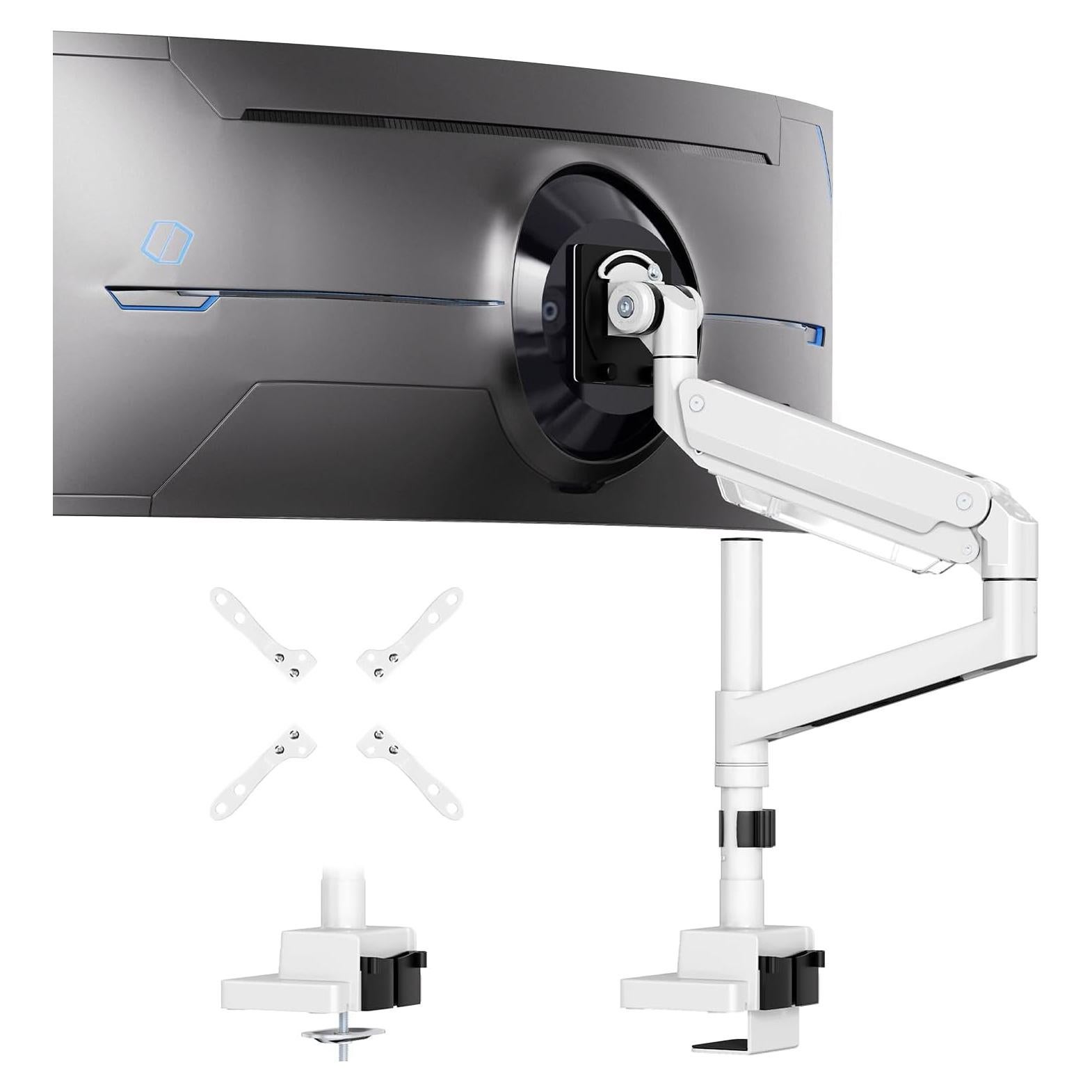 Soporte de Monitor Putilsen 24-57" Blanco VESA 75-200mm