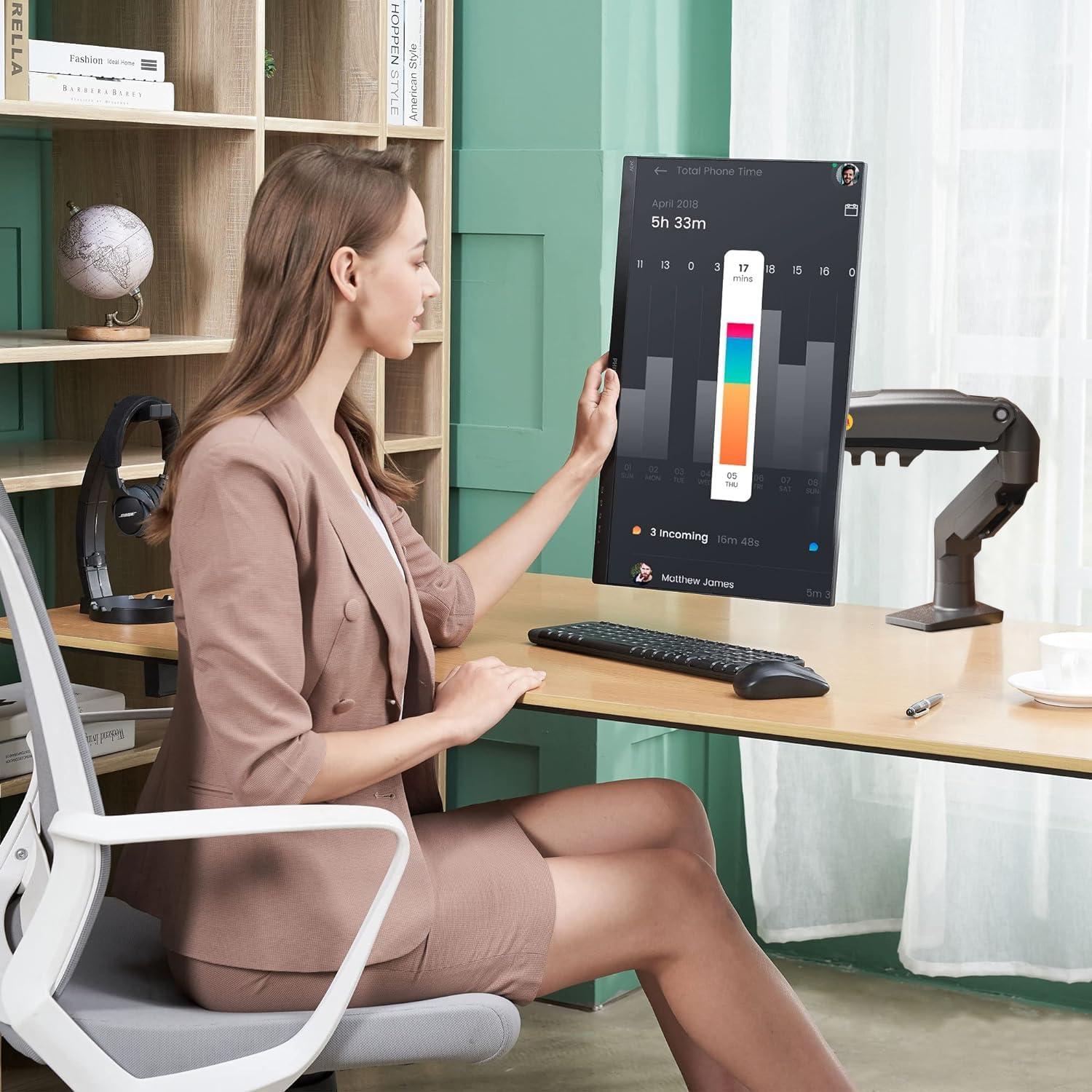 Soporte de Monitor NB North Bayou F80 Ajustable 17-30"