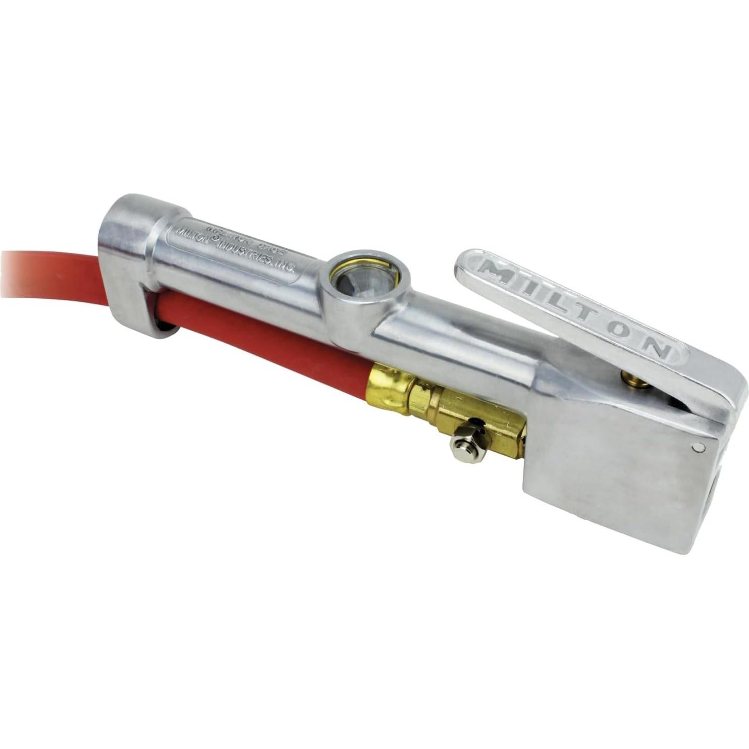 Inflador de Neumáticos Milton 553 con Manómetro y Manguera 1.52m