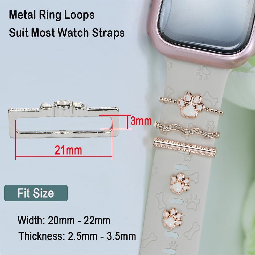 Encantos para Banda de Reloj Apple Watch 49mm 45mm 44mm