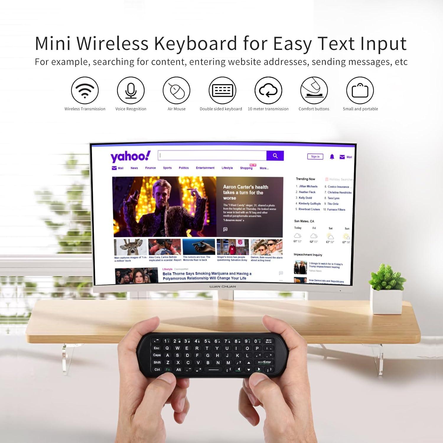 Control Remoto Universal iPazzPort Air Mouse QWERTY Bluetooth