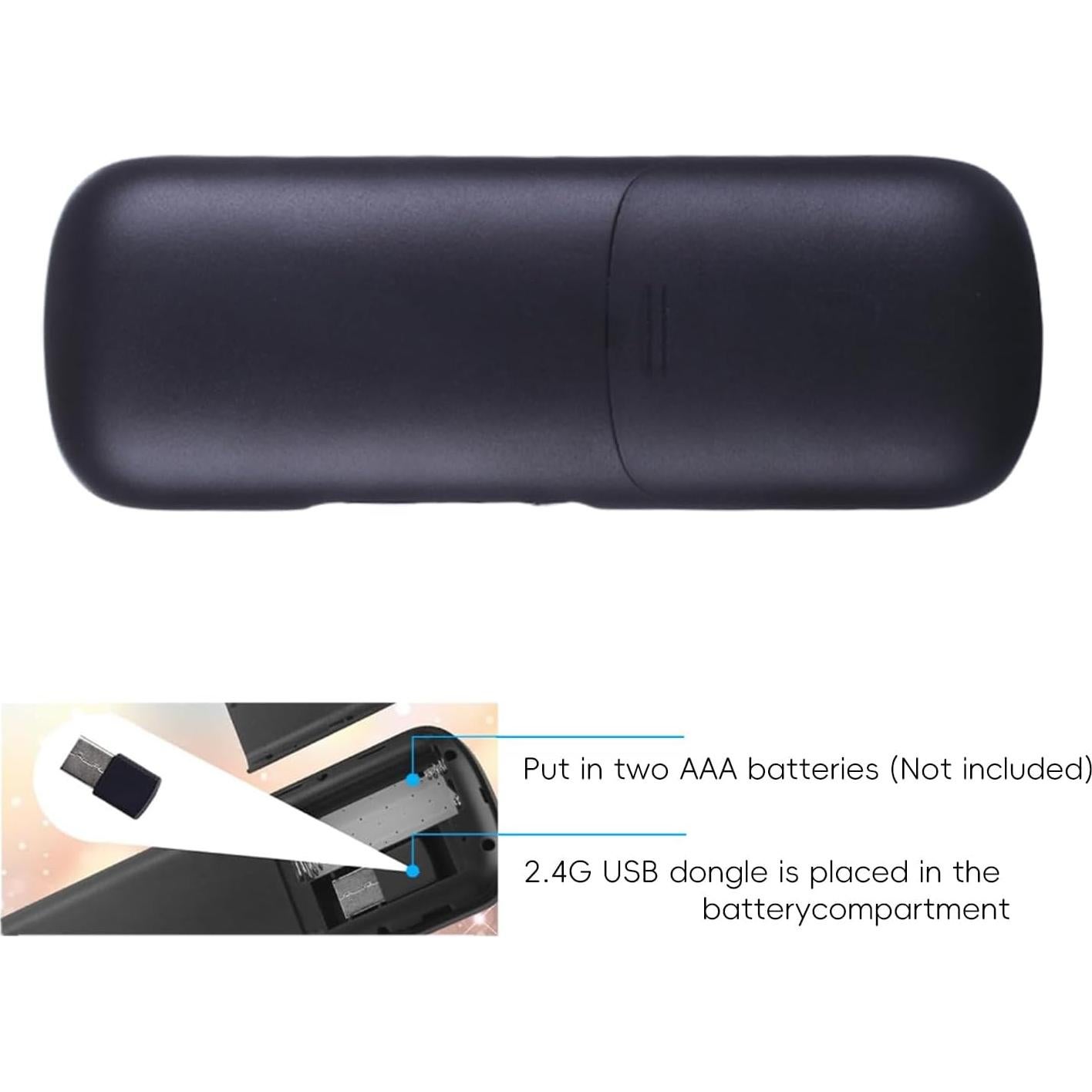 Teclado Mini Inalámbrico UNISEN con Touchpad 15x7cm