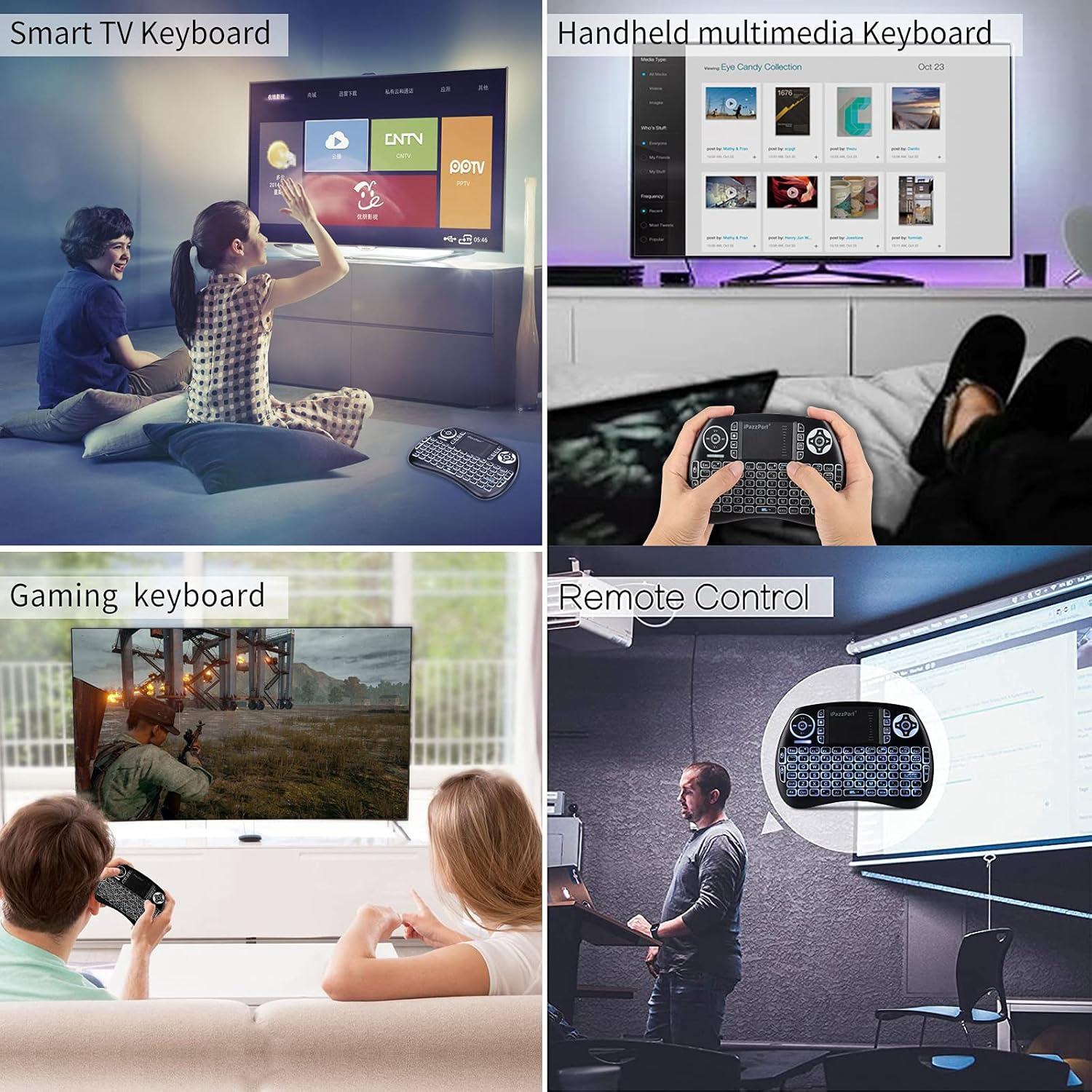 Teclado Mini Bluetooth UNISEN KP-21SM Retroiluminado