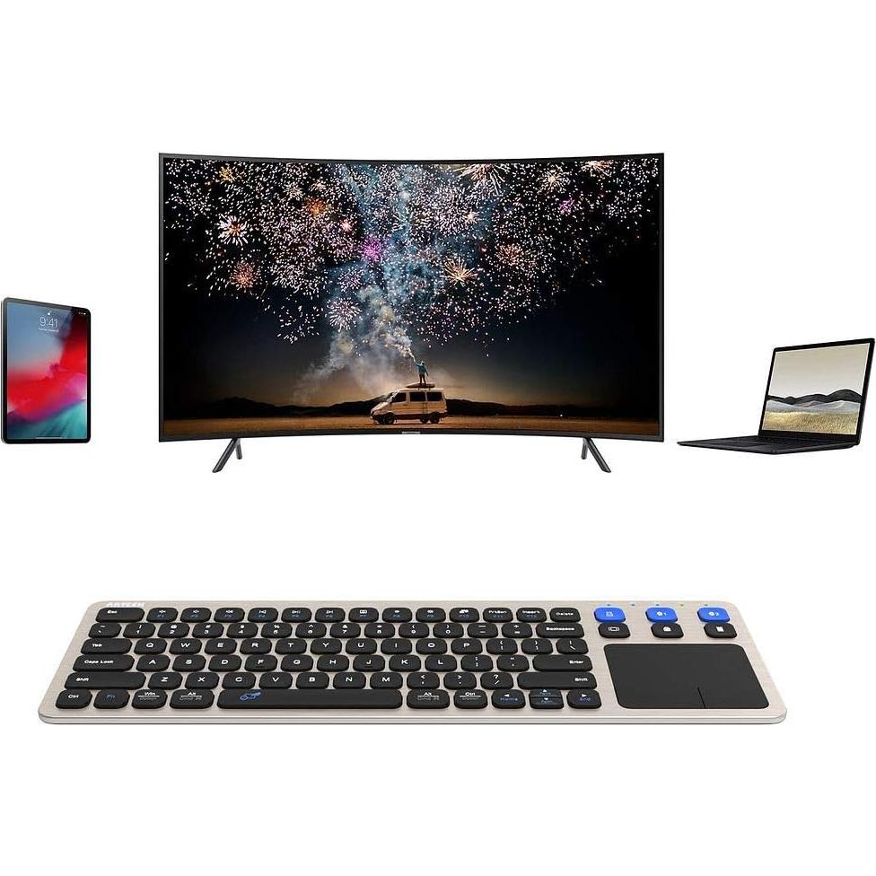 Teclado Inalámbrico Arteck HD197 con Touchpad y Control de Medios