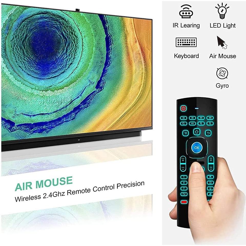 Control Remoto Inalámbrico FeBite MX3 Pro con Teclado