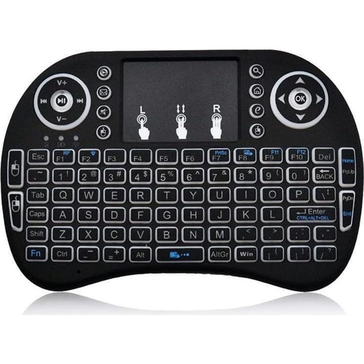 Teclado Mini Inalámbrico BIFANS con Touchpad y Ratón