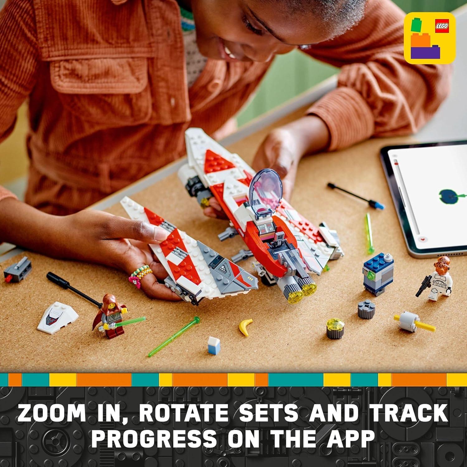 LEGO Star Wars Caza Estelar Jedi Bob 75388 - 305 Piezas