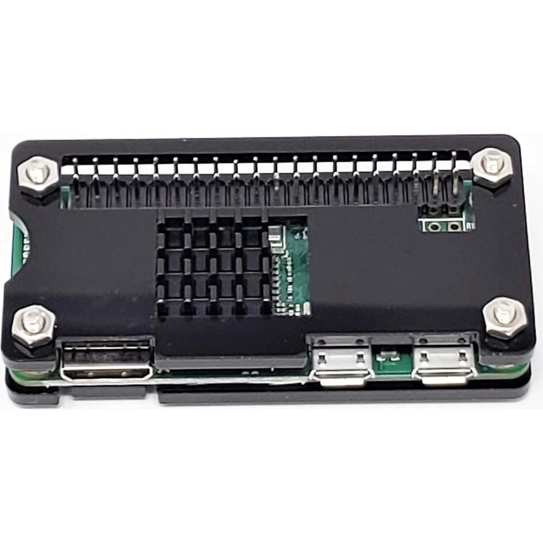 Kit Estuche Raspberry Pi Zero Negro con Adaptador y Cables