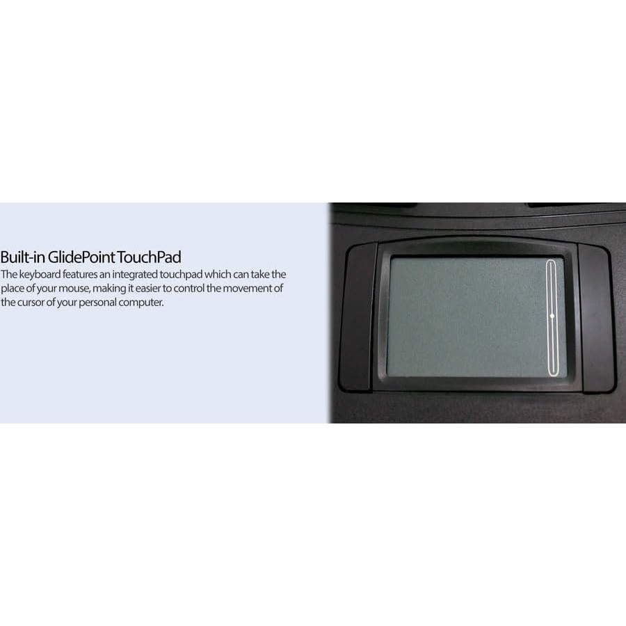 Teclado Ergonómico Adesso AKB-450UB con Touchpad USB