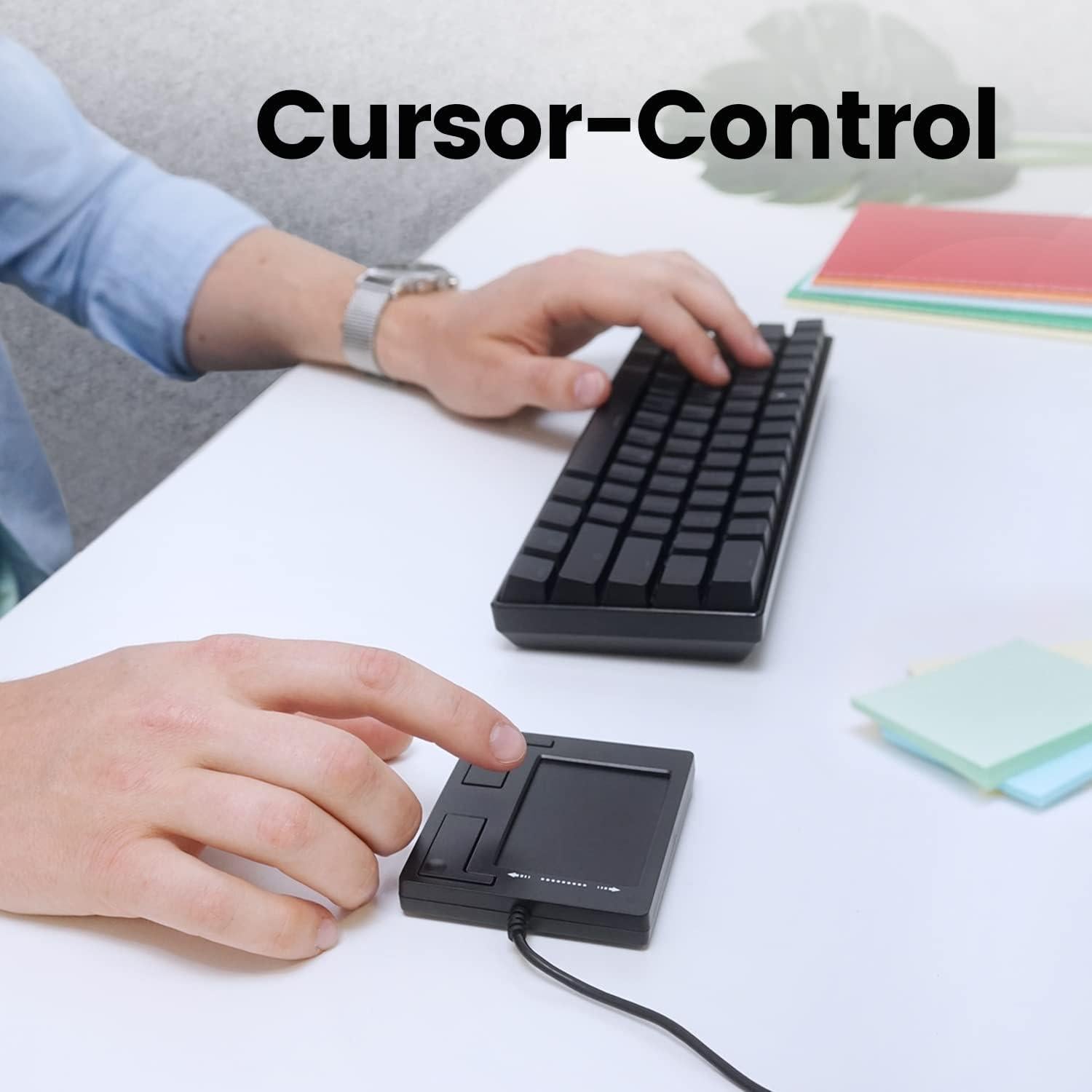 Touchpad USB Perixx PERIPAD-501 Con Cable Negro Compacto