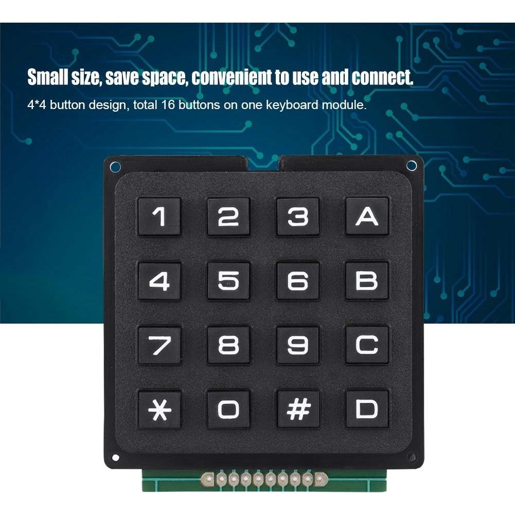 Teclado Numérico Wendry 16 Teclas 4x4 para Microcontroladores