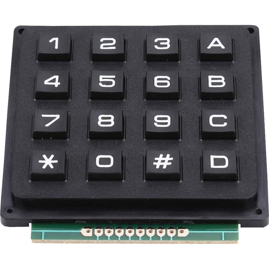 Teclado Numérico Wendry 16 Teclas 4x4 para Microcontroladores