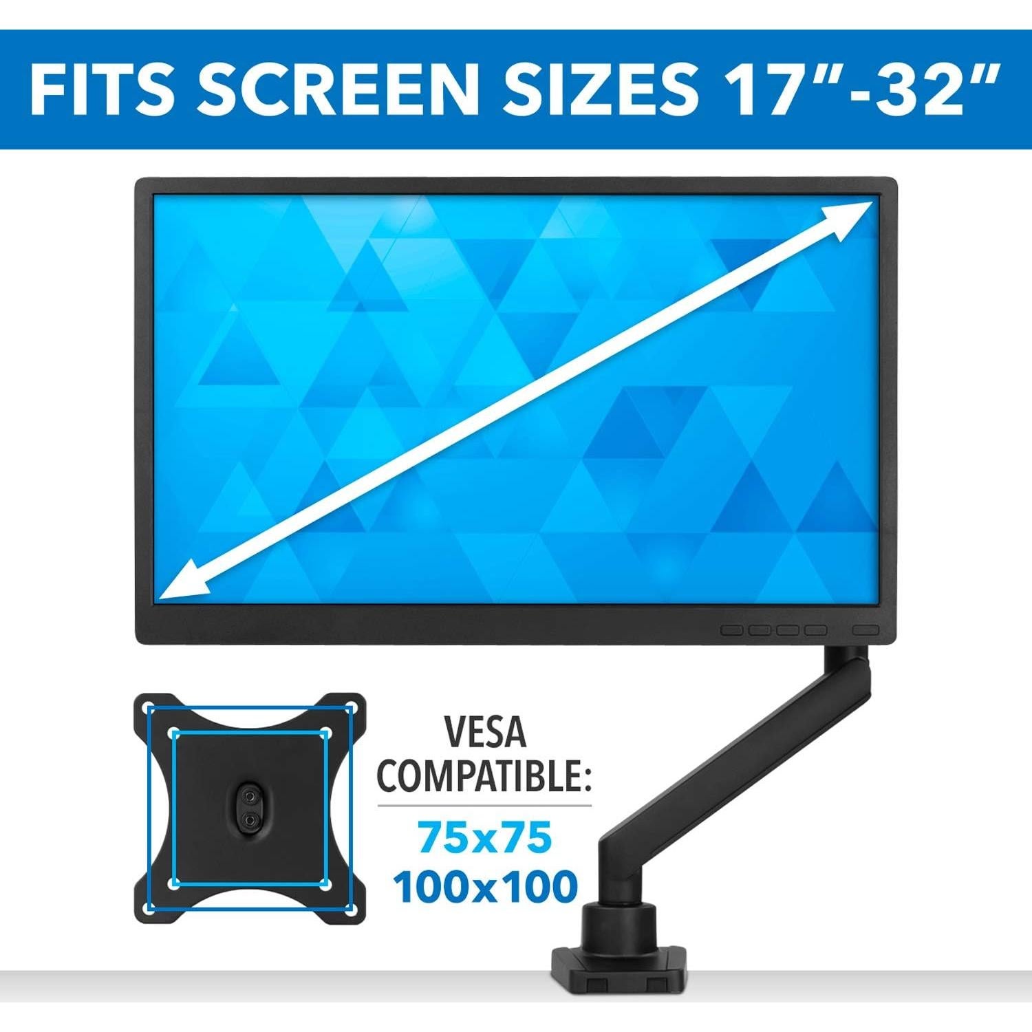 Soporte de Brazo para Monitor Mount-It! MI-2671 24-32" Ajustable