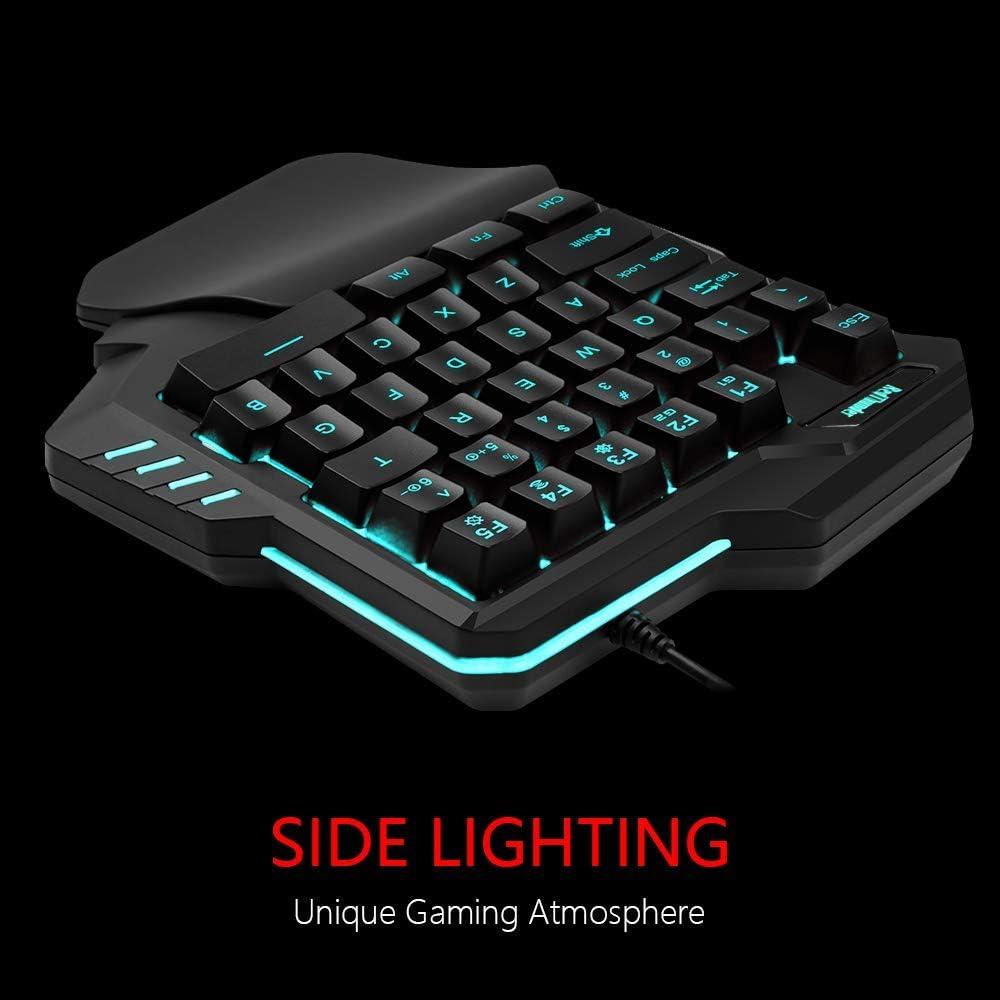 Teclado Gaming RedThunder G30 Retroiluminado RGB 35 Teclas