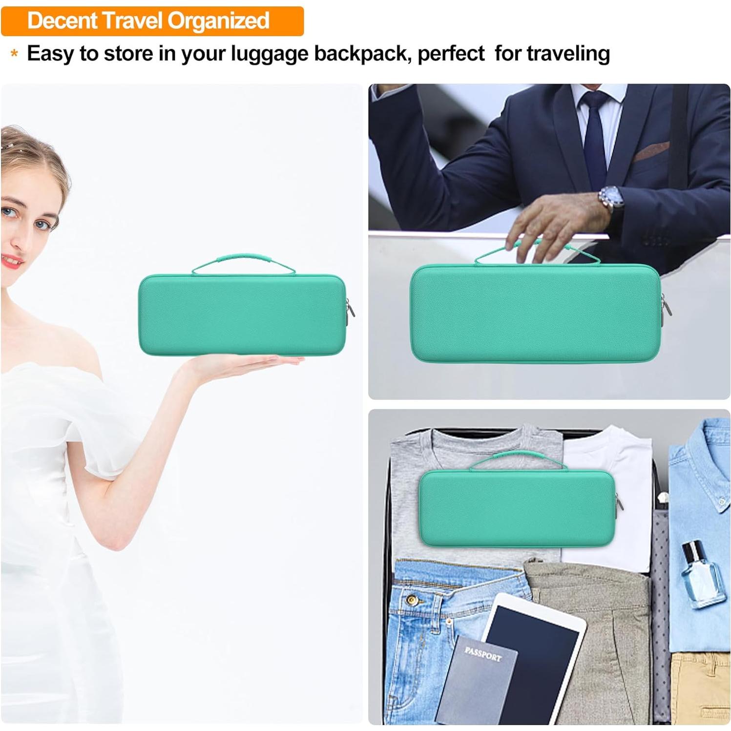 Funda rígida Elonbo para teclado Logitech POP Keys Turquesa