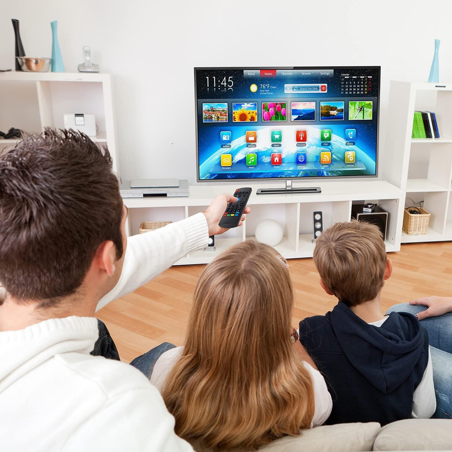 Control Remoto Inalámbrico HONONJO MX3 con Teclado y Voz