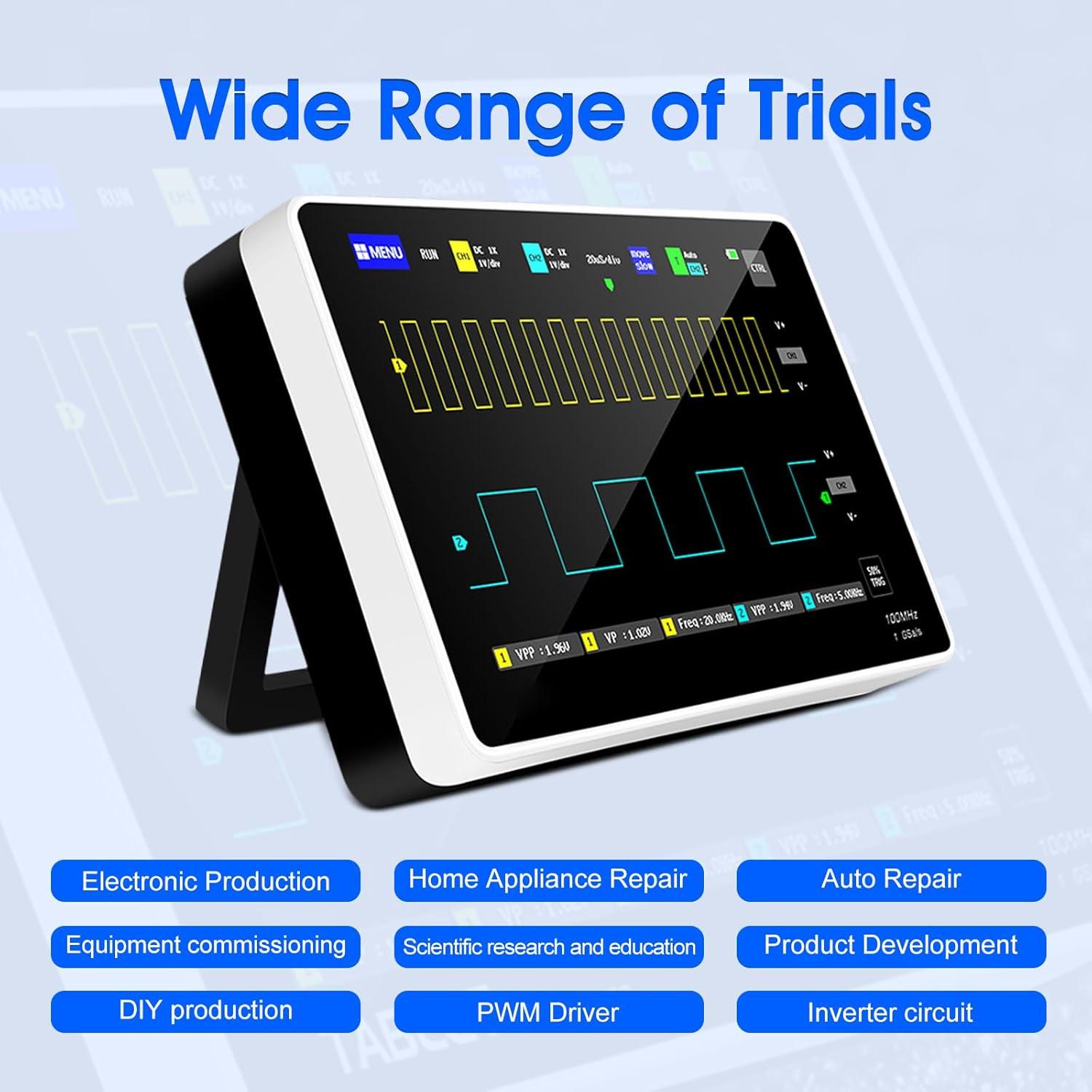 Osciloscopio AOPUTTRIVER 1013D Plus 100MHz 2 Canales