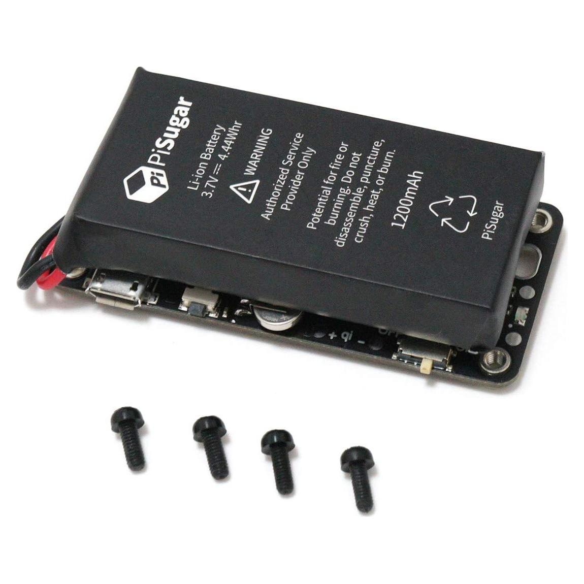 Módulo de Batería UPS PiSugar2 1200 mAh para Raspberry Pi Zero