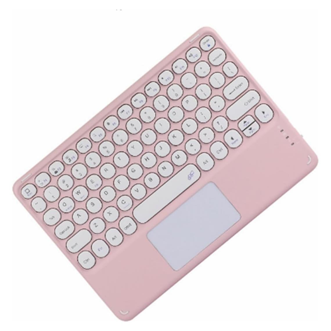 Teclado Bluetooth Inalámbrico Sunffice Rosa 10" con Touchpad