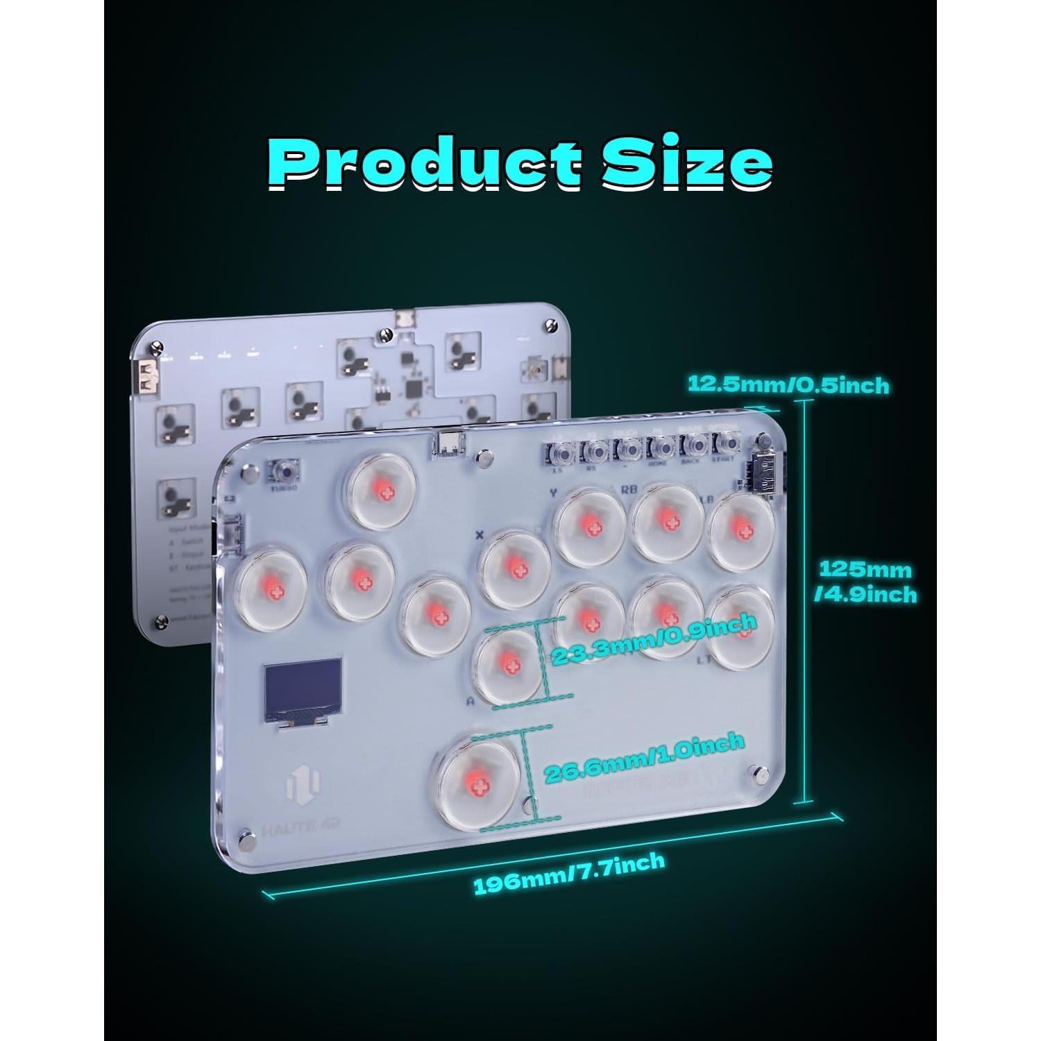 Controlador Arcade Sehawei S13 con RGB y Funciones Turbo