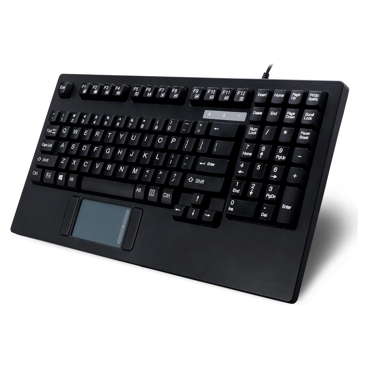 Teclado Industrial Adesso AKB-425UB USB con Touchpad