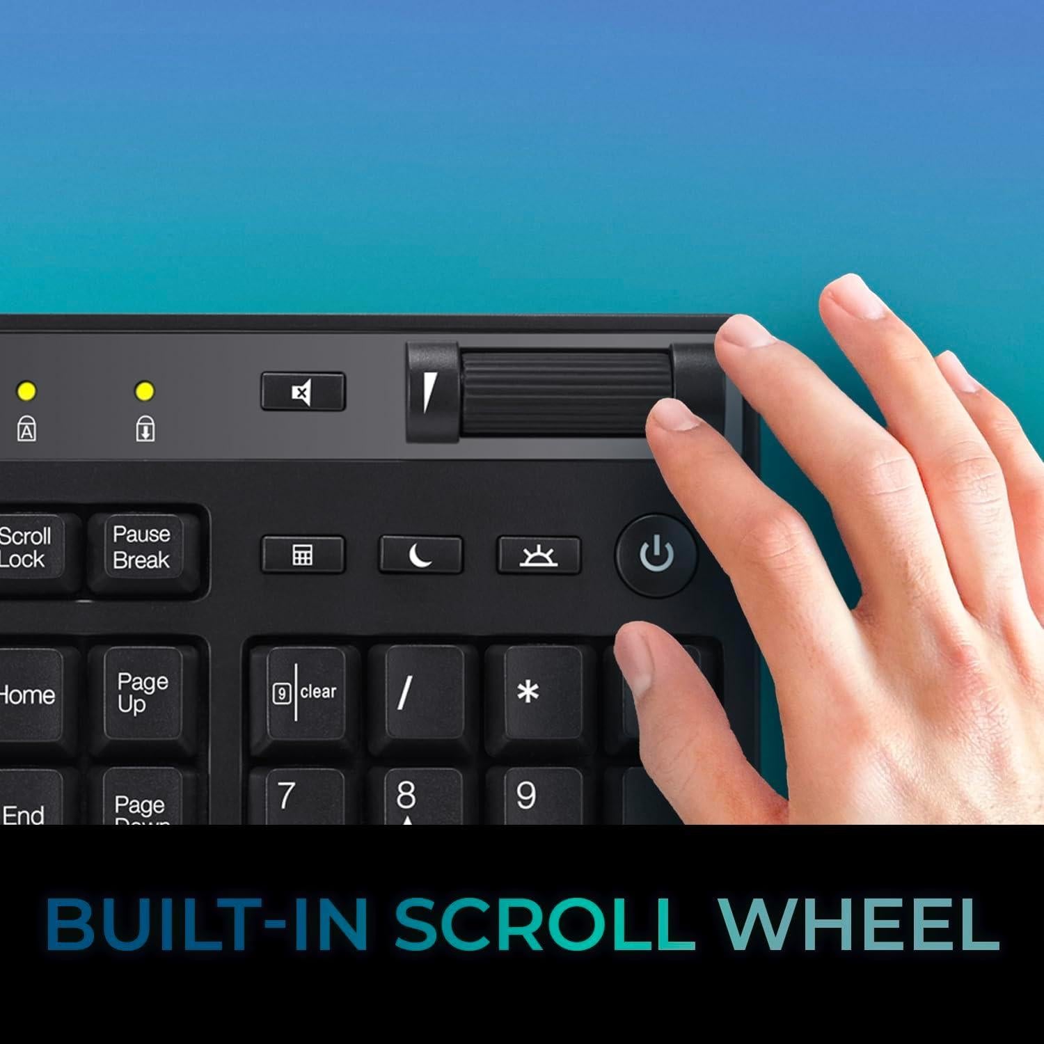 Teclado Táctil Adesso AKB-445UB USB con Touchpad