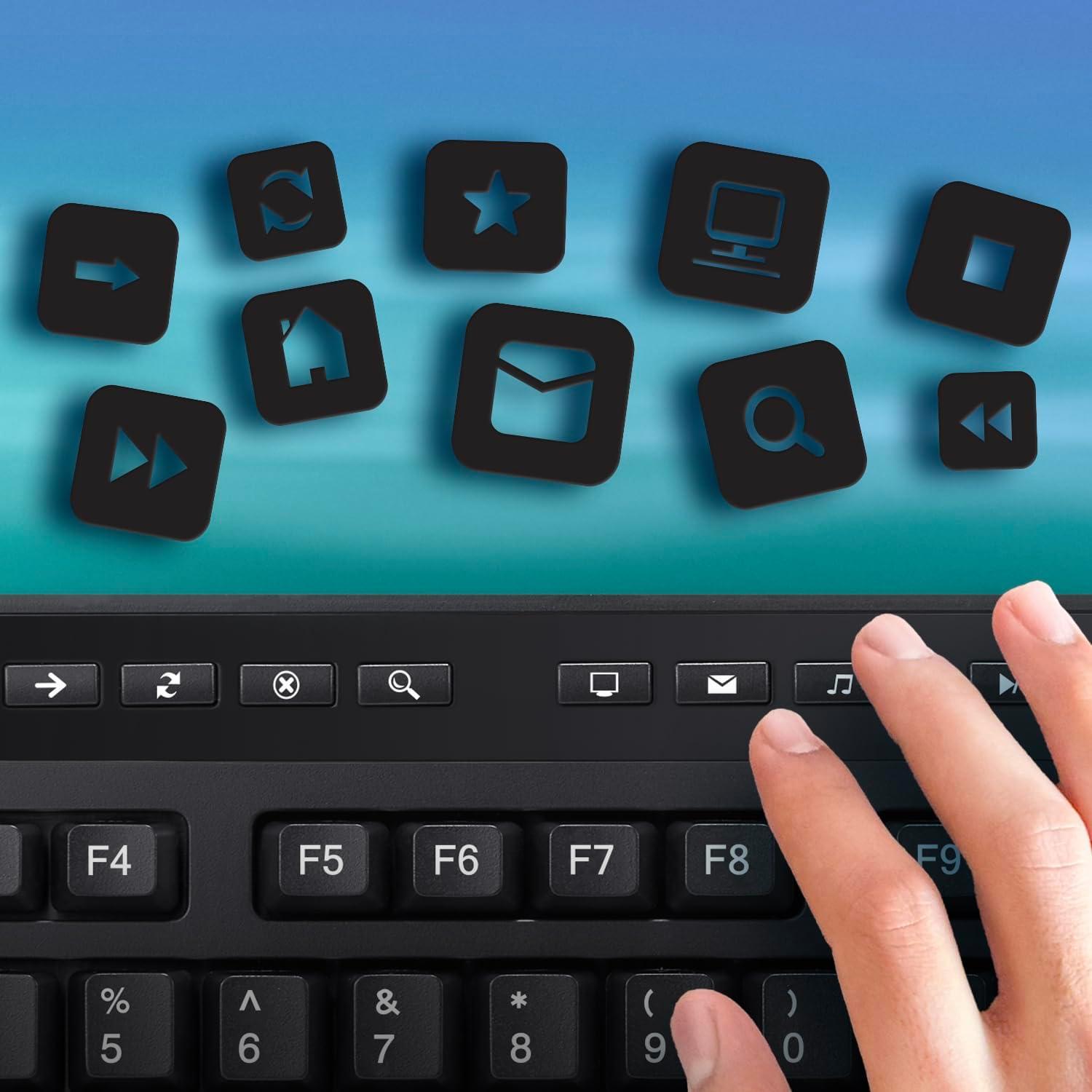 Teclado Táctil Adesso AKB-445UB USB con Touchpad