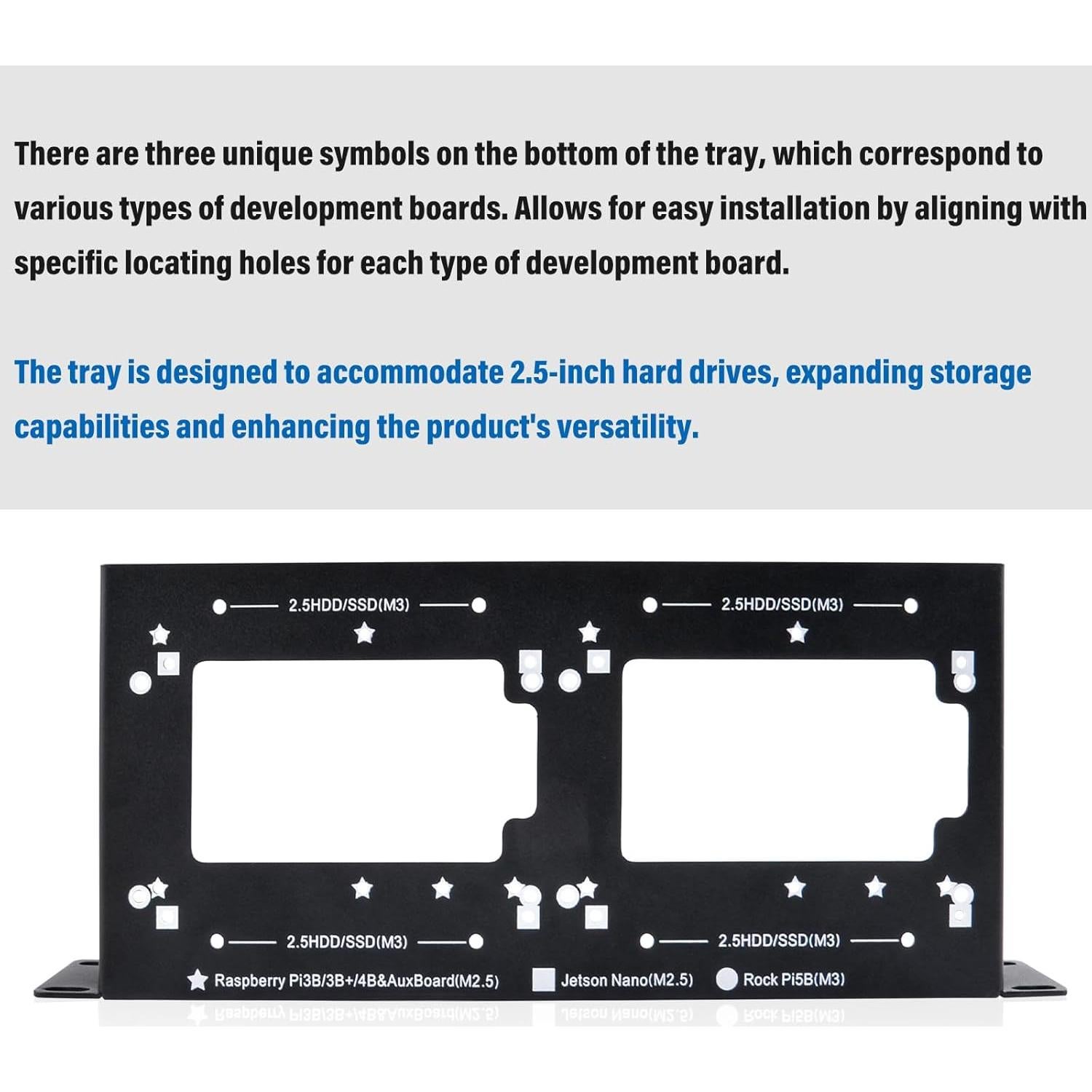 Estante SBC RackMate 1U GeeekPi para Raspberry Pi y HDD/SSD