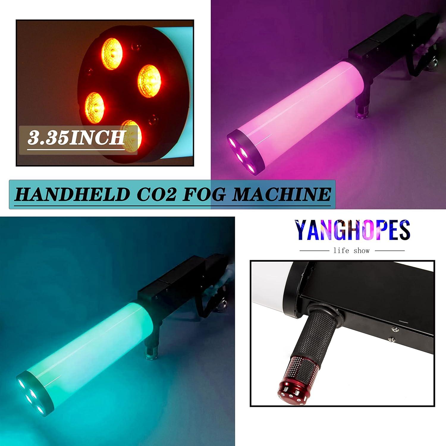 Máquina de Humo Portátil CO2 RGB FBM 72.95x21.08cm para Eventos