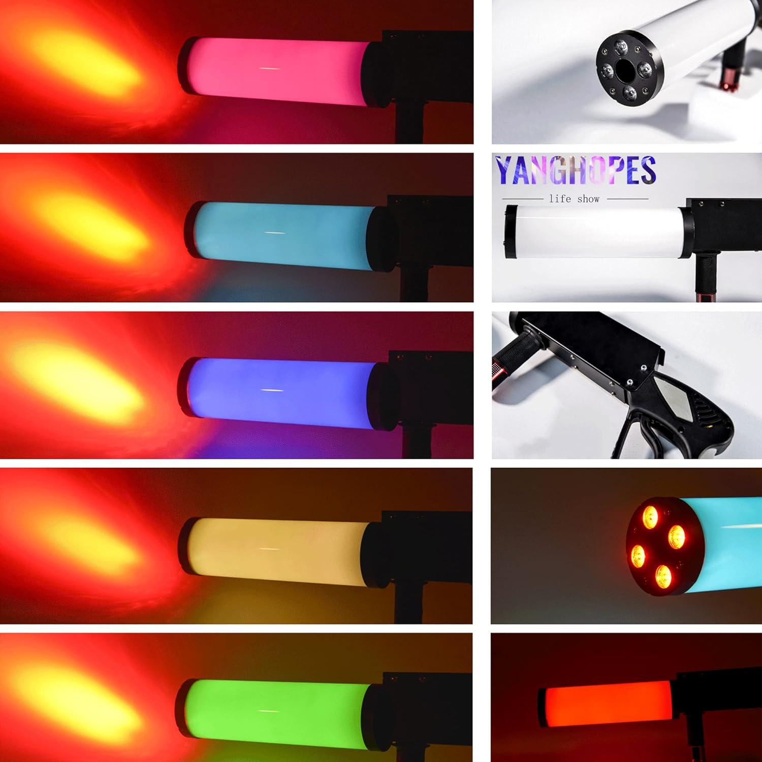 Máquina de Humo Portátil CO2 RGB FBM 72.95x21.08cm para Eventos
