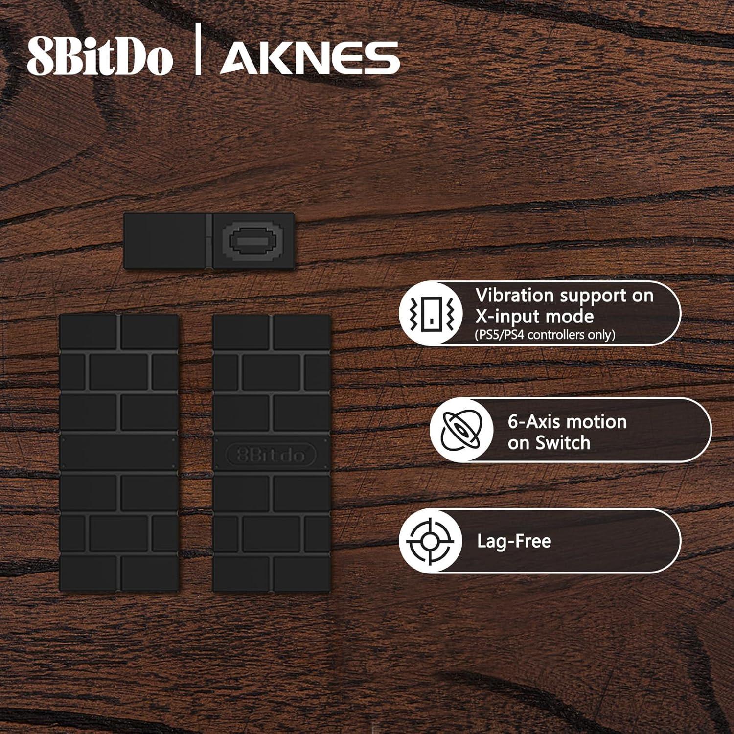 Adaptador Inalámbrico 8BitDo para Consolas y PC - Bluetooth