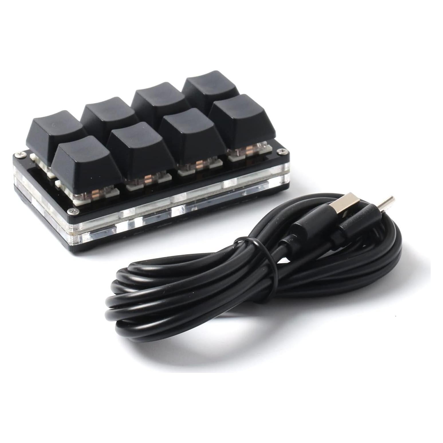 Teclado Mecánico Mini Lichifit USB 8 Teclas Personalizado