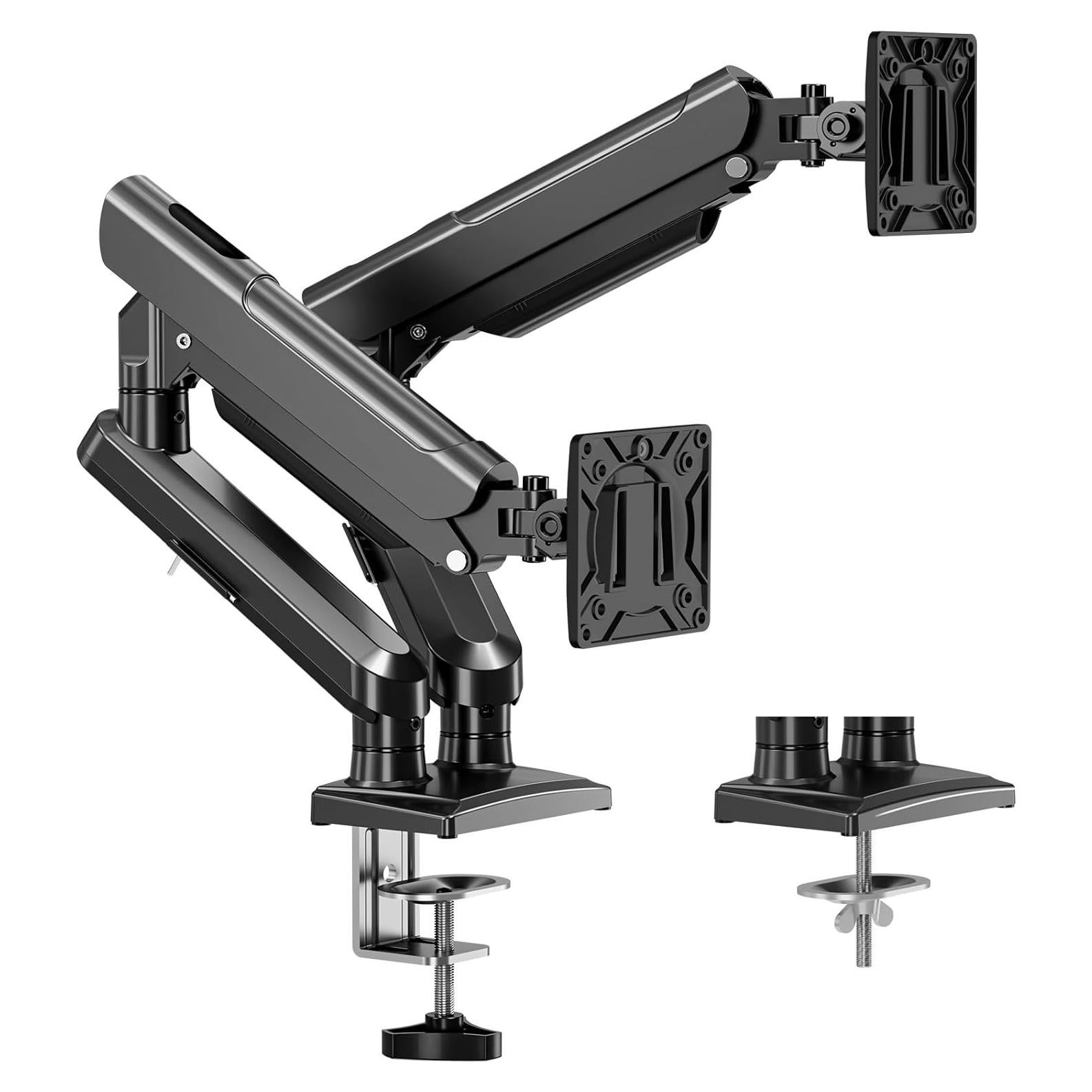 Soporte Doble para Monitor ErgoFocus 13-32" Negro VESA