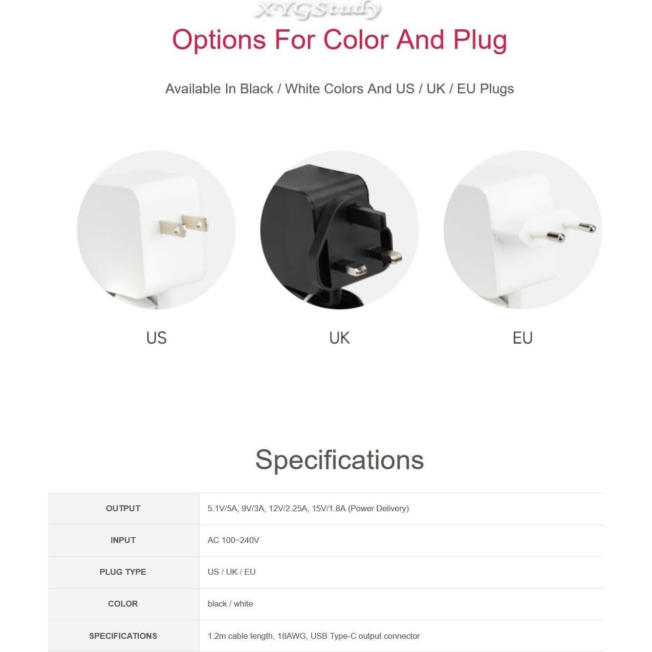 Fuente de Alimentación 27W USB Tipo-C Oficial Raspberry Pi 5