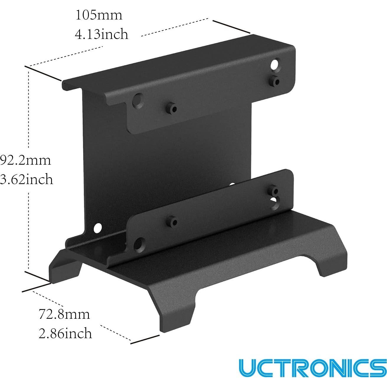 Soporte Vertical Metálico NAS UCTRONICS para Raspberry Pi 4B/3B+
