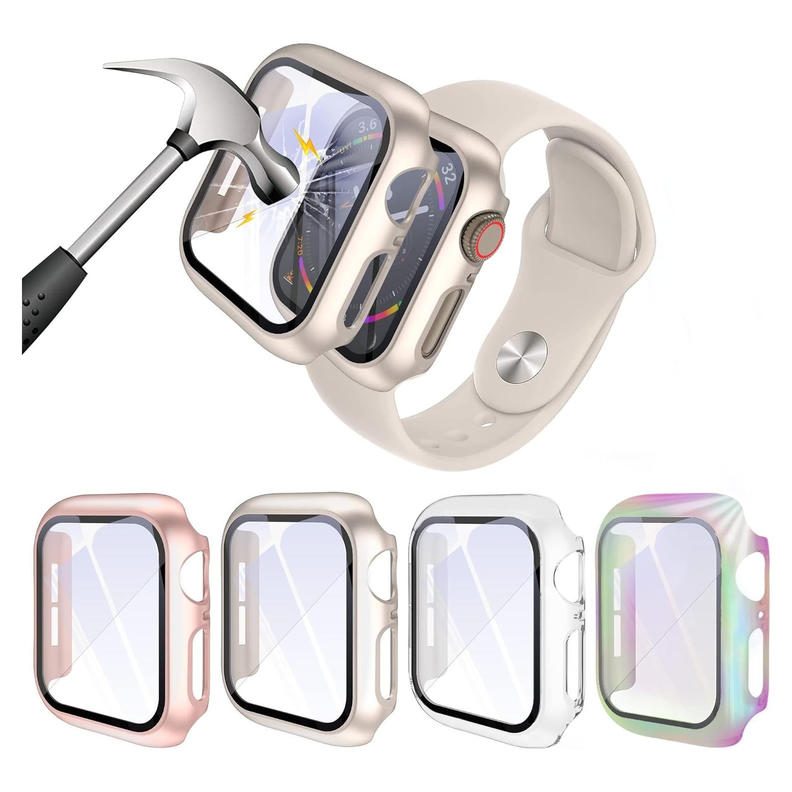 Funda Dura para Apple Watch 40mm PKMH con Protector