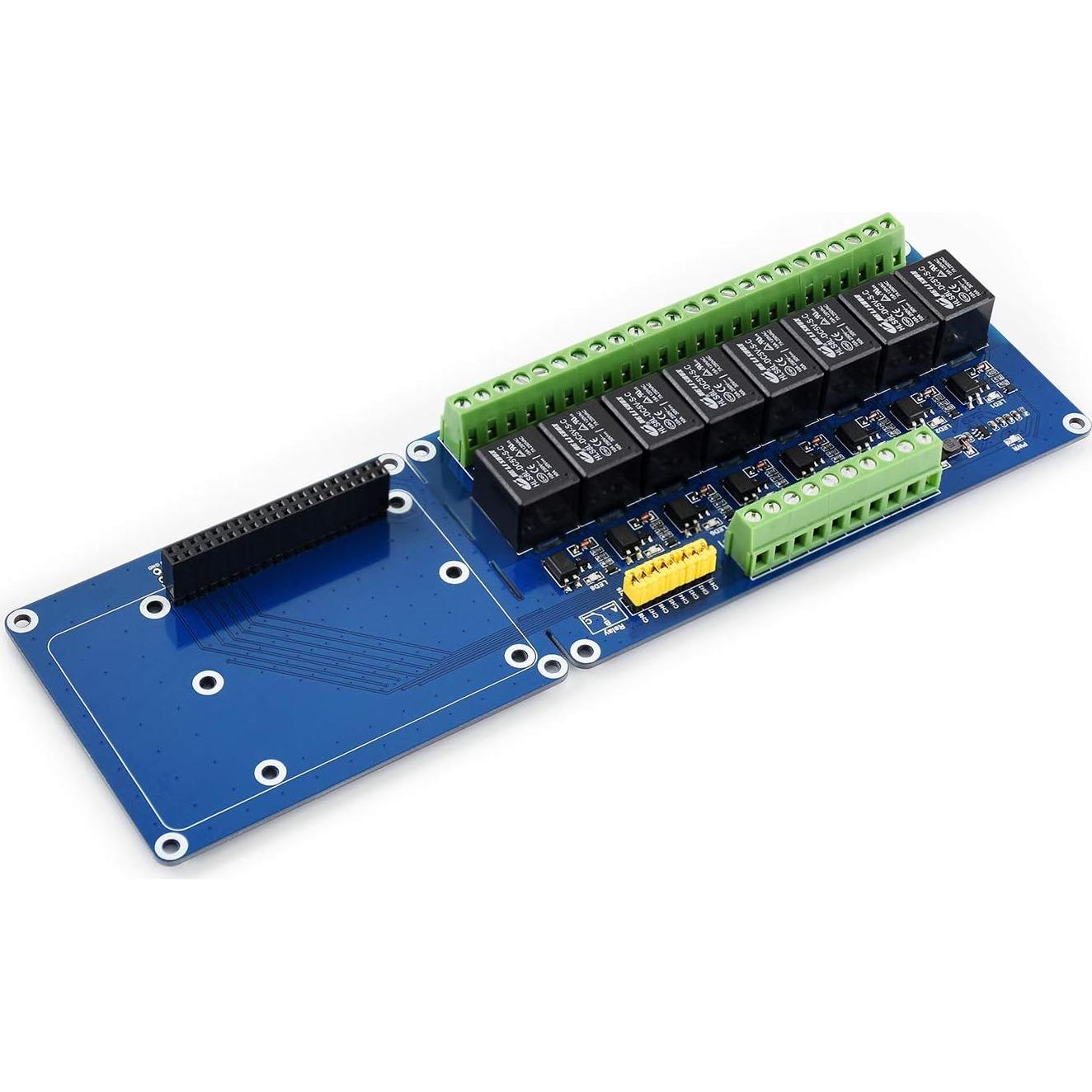 Placa de Expansión Waveshare 8 Canales Relé 5V para Raspberry Pi