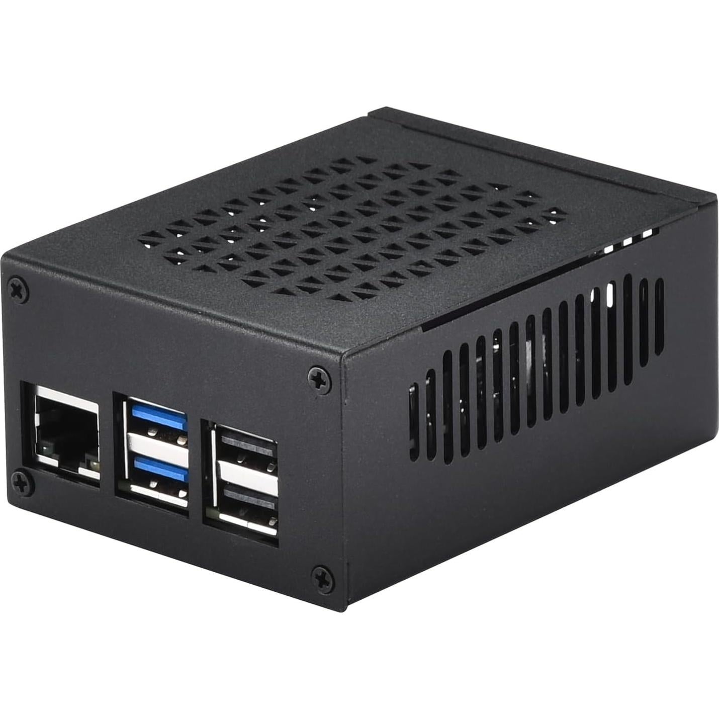 Caja de metal iUniker para Raspberry Pi 5 con placa NVMe