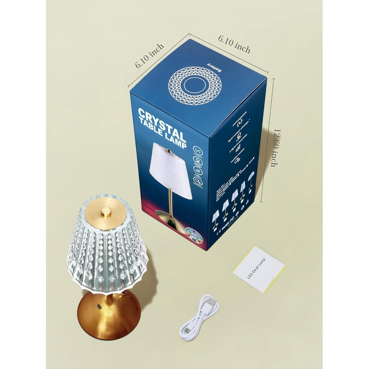 Lámpara Inalámbrica ONEFIRE 2000mAh Táctil 3 Colores