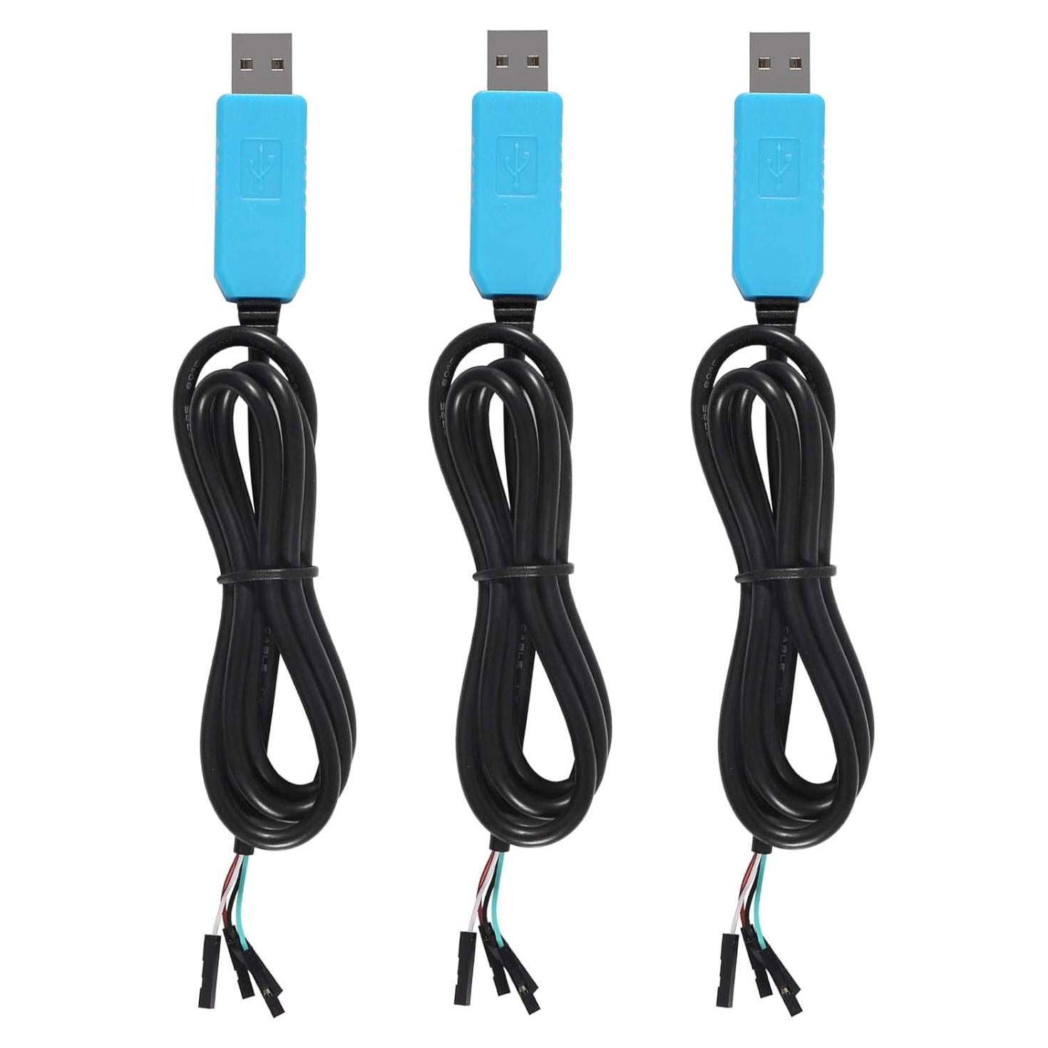 3Pack Cable USB a TTL PL2303TA Atnsinc para Raspberry Pi