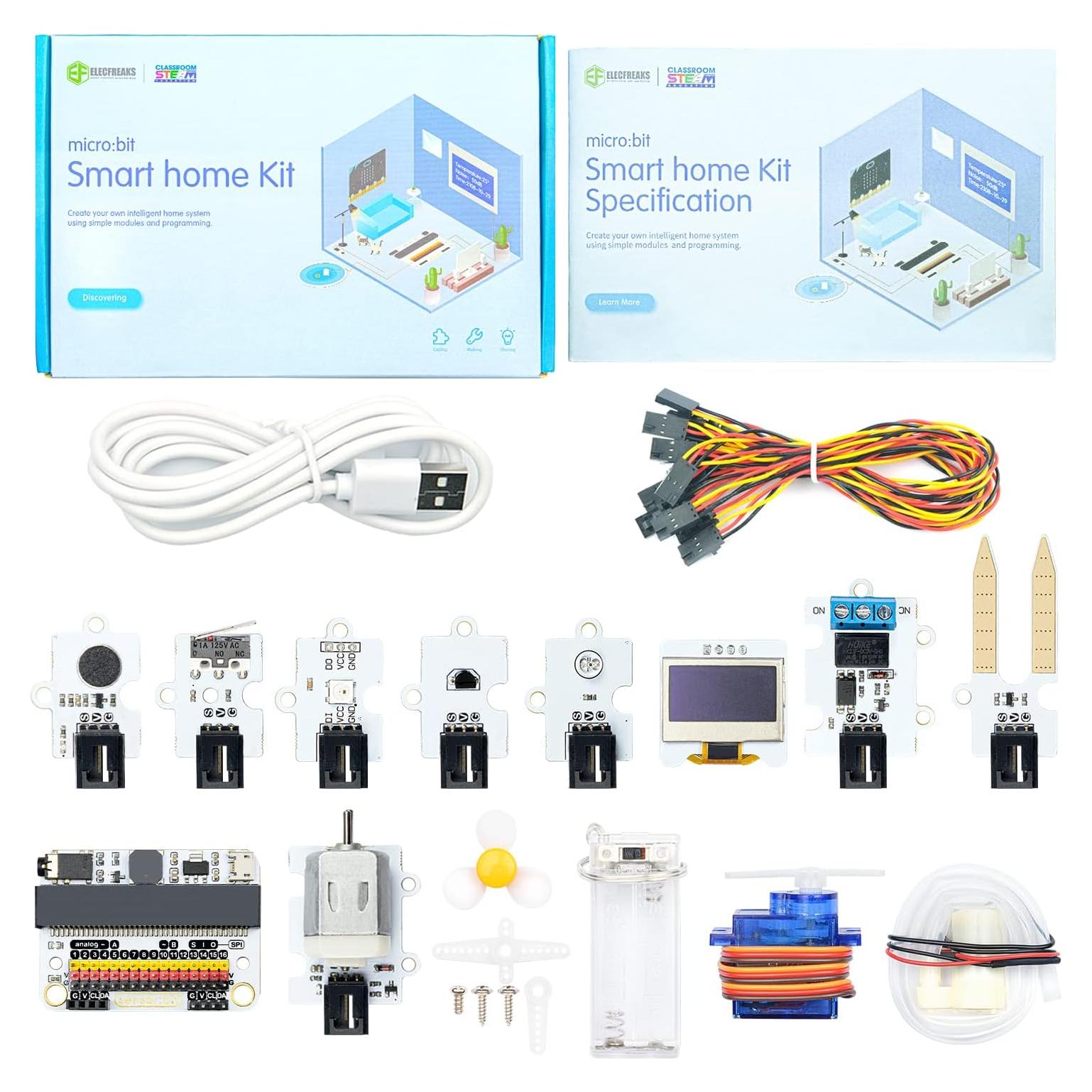 Kit de Hogar Inteligente Elecfreaks para Micro:bit - DIY