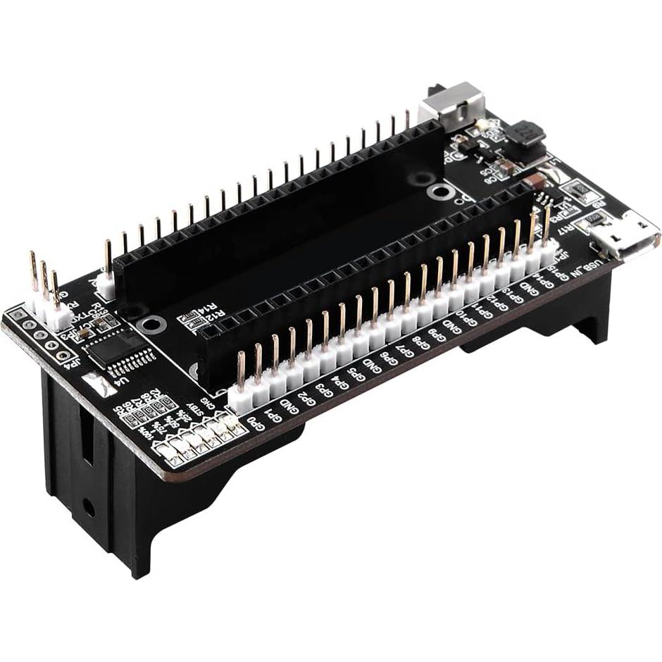 UPS HAT GeeekPi para Raspberry Pi Pico/Pico W - Batería 18650