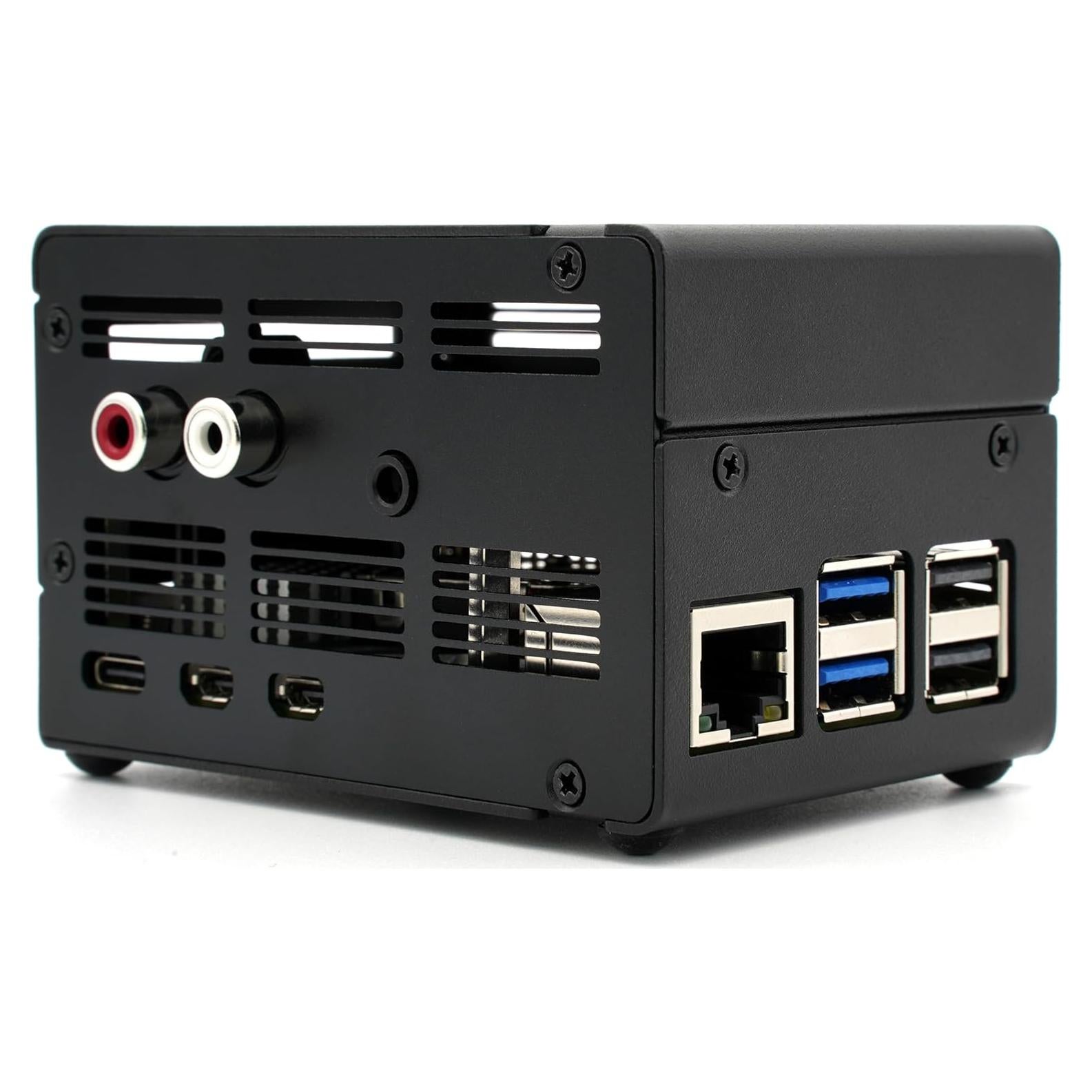 Caja para Raspberry Pi 5 KKSB - Compatible con DAC Pro y IQaudio