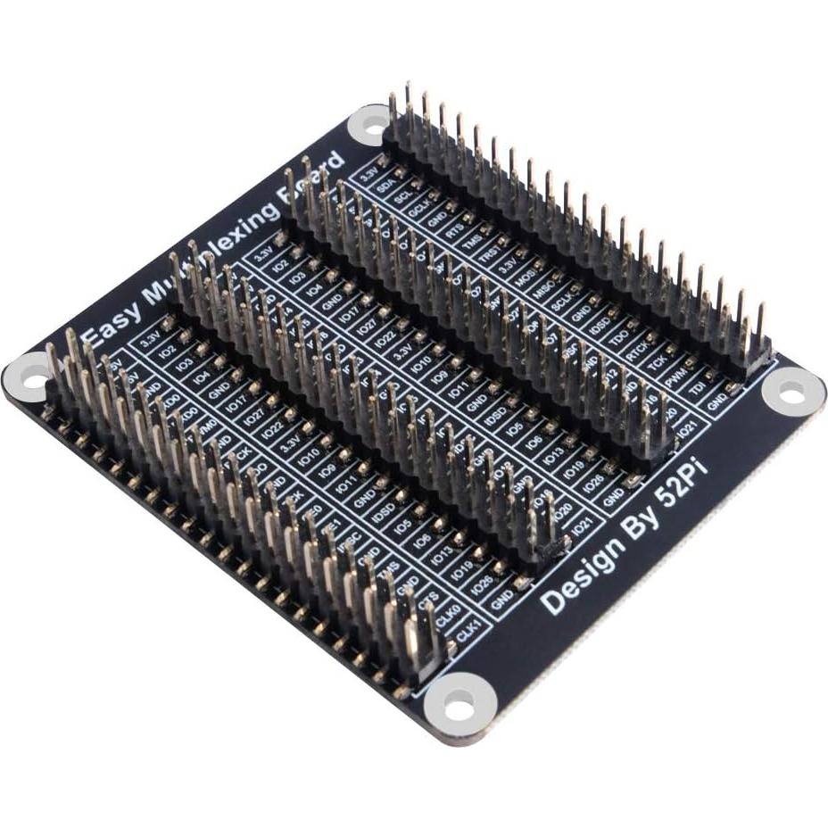 Placa de Expansión GPIO GeeekPi para Raspberry Pi 5/4B/3B+