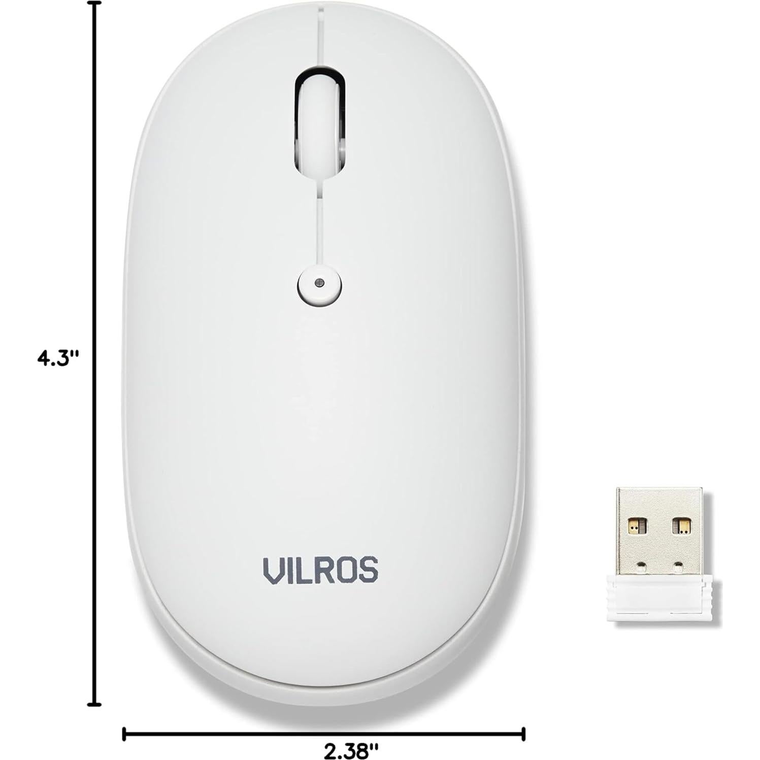 Ratón Inalámbrico Bluetooth Vilros Doble Modo para Raspberry Pi