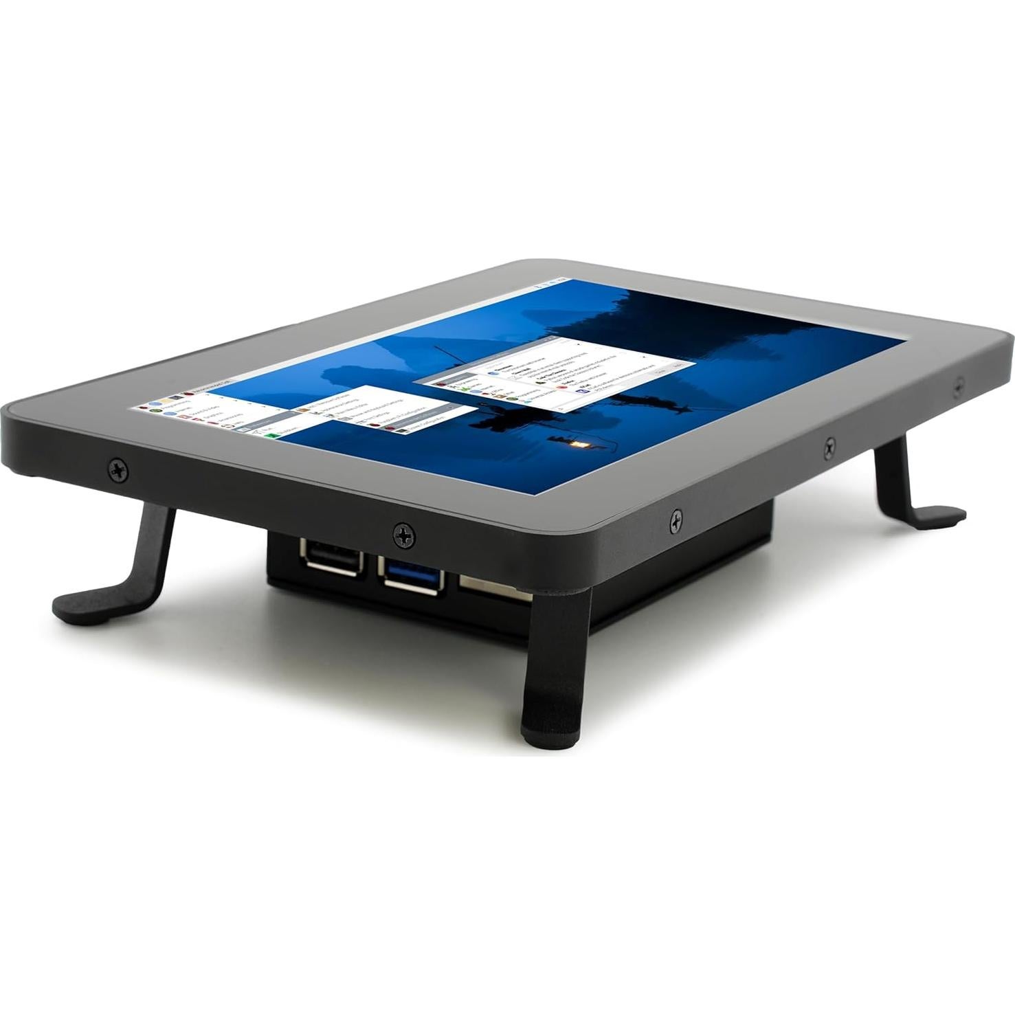 Caja KKSB para Raspberry Pi 5 - Pantalla Táctil 2, Aluminio