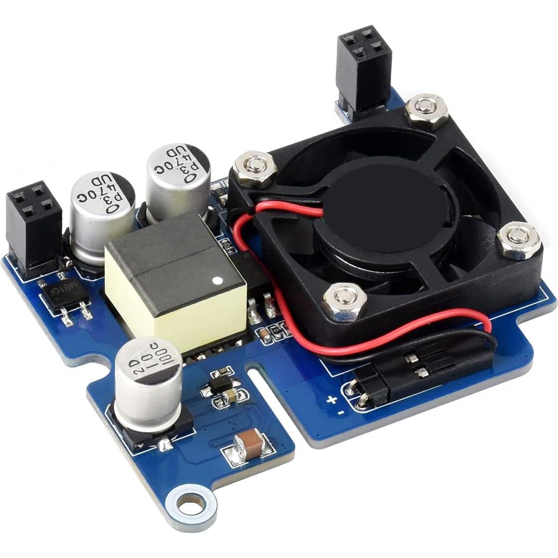 PoE HAT Waveshare para Raspberry Pi 4B/3B+ con Ventilador