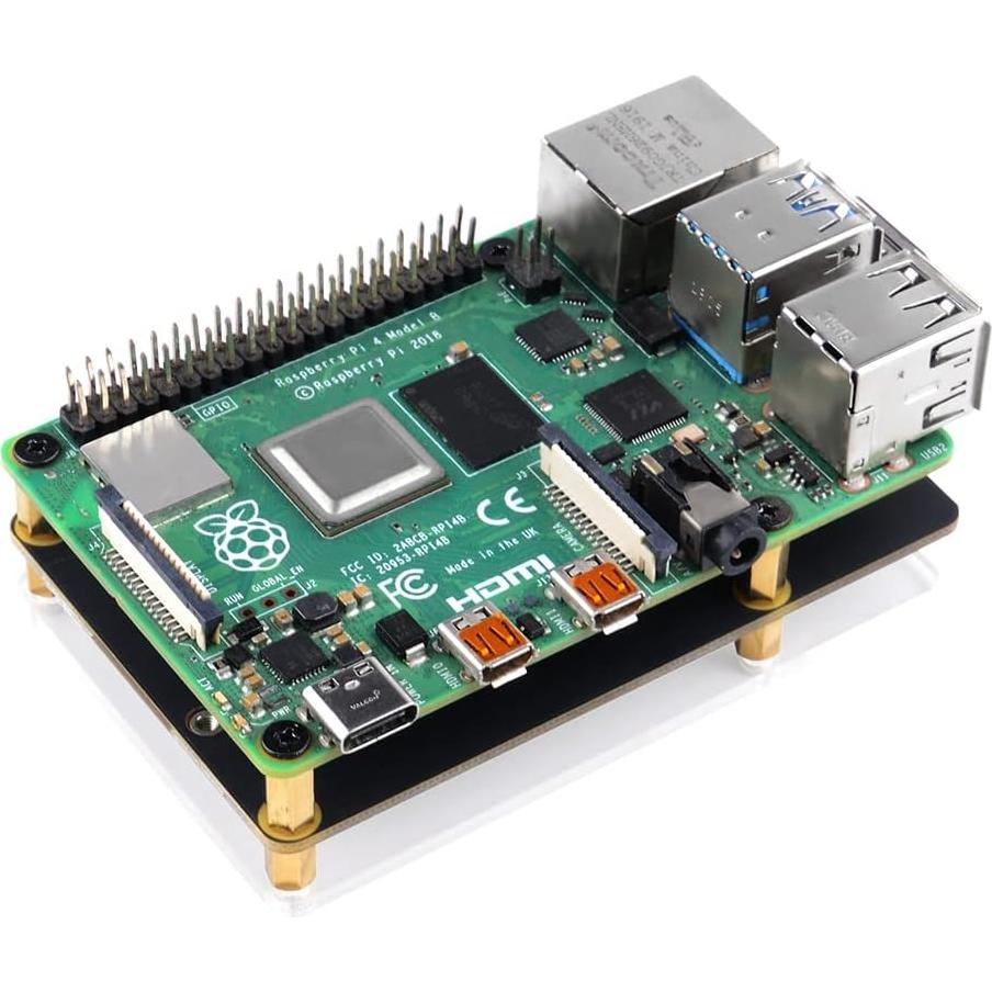 Placa de Expansión GeeekPi X862 V2.0 para Raspberry Pi 4B SSD M.2