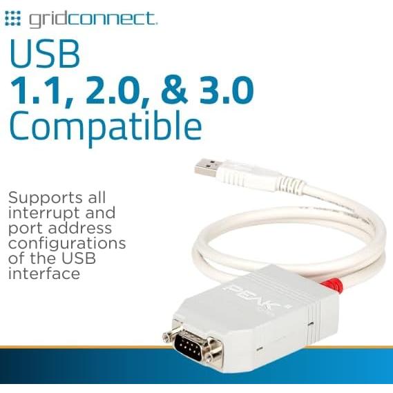 Adaptador USB CAN GRIDCONNECT GC-CAN-USB 4.3x2.3cm