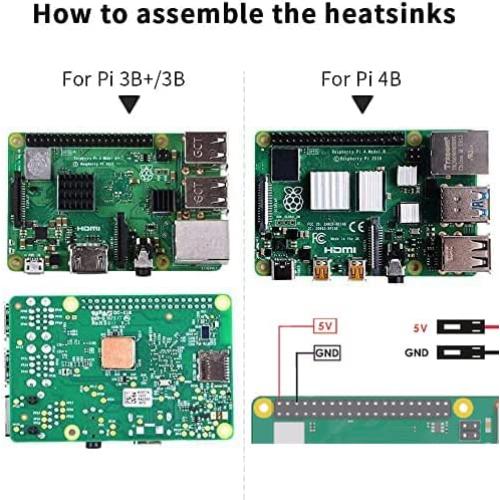 Caja Clúster GeeekPi para Raspberry Pi 4/3 con Ventiladores